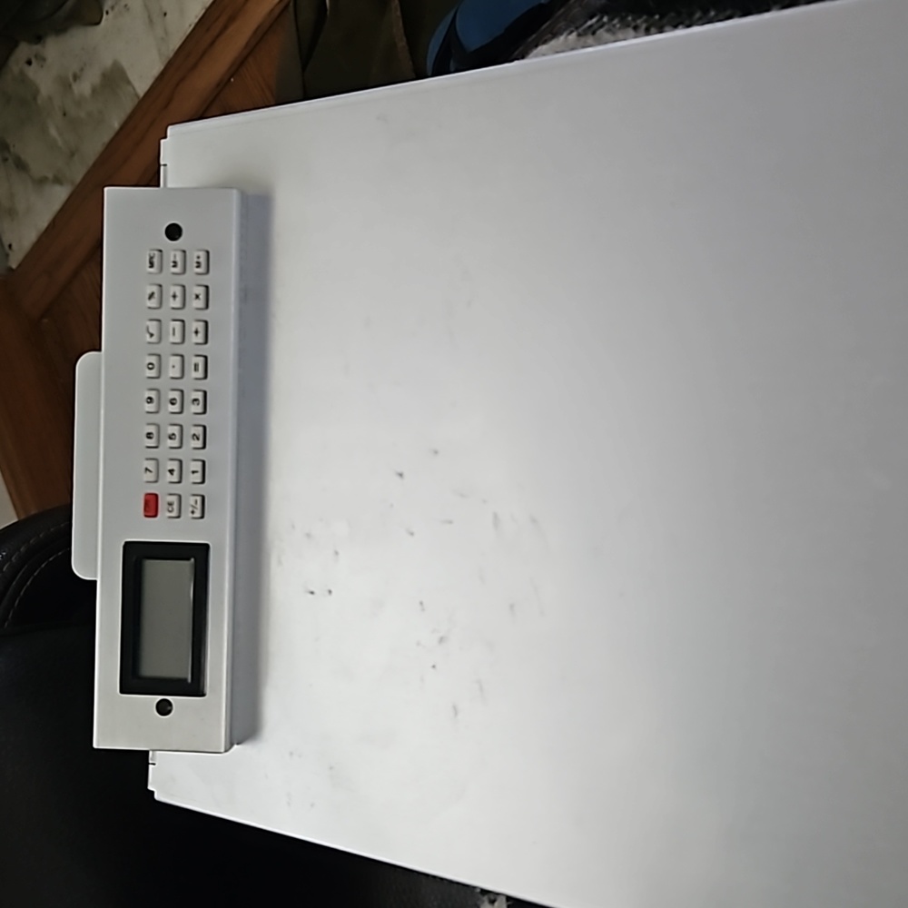 Aluminum storage clipboard with calculator